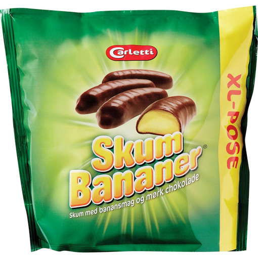 Billede af Carletti Skumbananer 210 g.