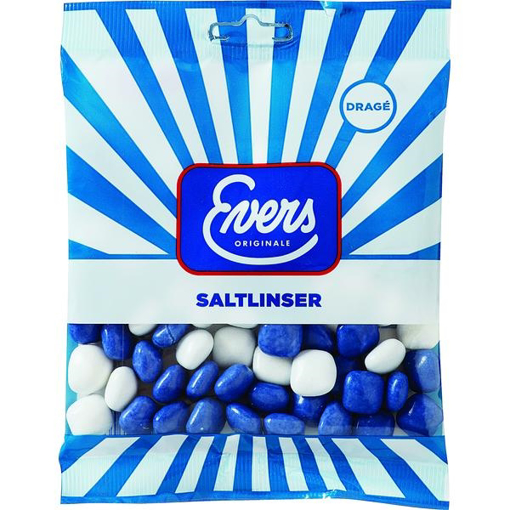 Billede af Evers Saltlinser Karamel 210 g.