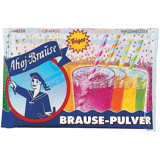 Billede af Frigeo Ahoj Brause Pulver 10er 58 g.