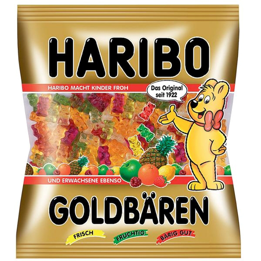 Billede af Haribo Vingummi bamser 1000 g.