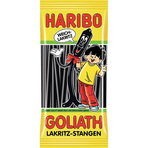 Billede af Haribo Goliath Lakrids-Stangen 125 g.