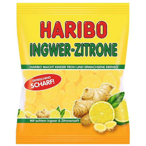 Billede af Haribo  Ingefær og Citron  175 g.
