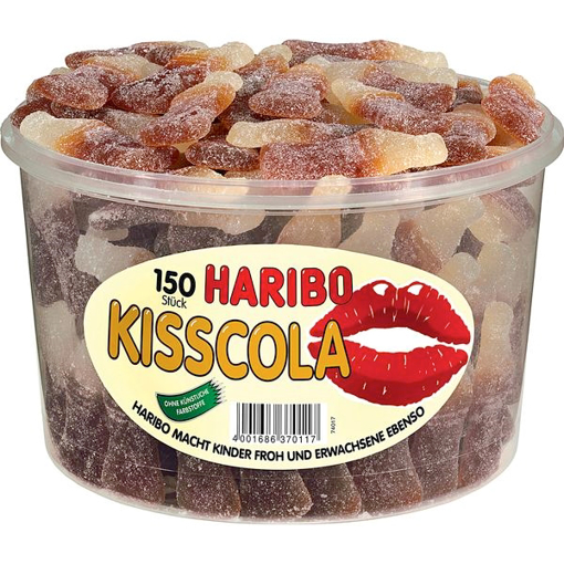 Billede af Haribo KissCola 1350 g.