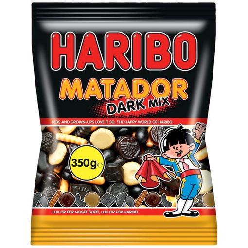 Haribo Matador Mix Mørk 350