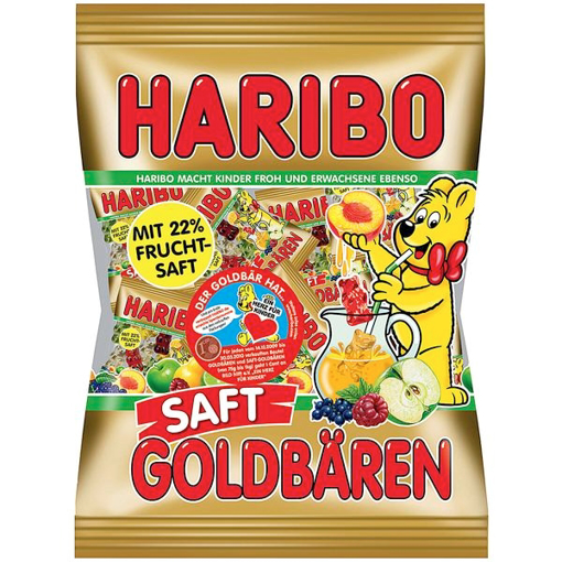 Billede af Haribo Saft-Goldbären Minis 220 g.