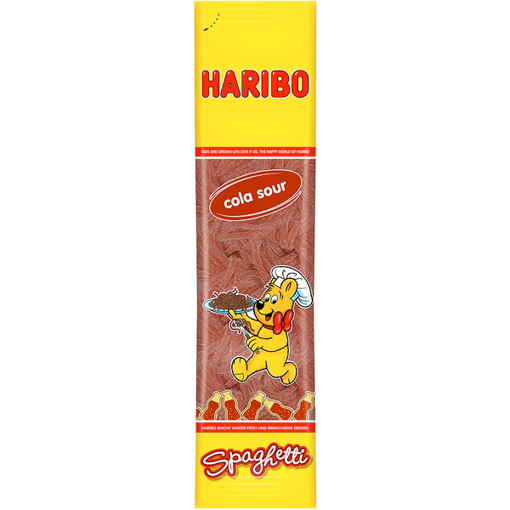 Billede af Haribo Spaghetti Cola Sur 200 g.
