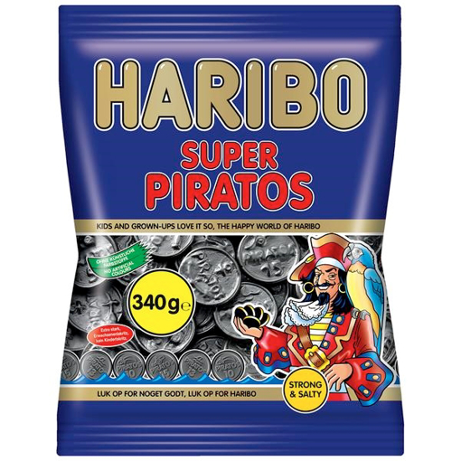 Billede af Haribo Super Piratos 340 g.