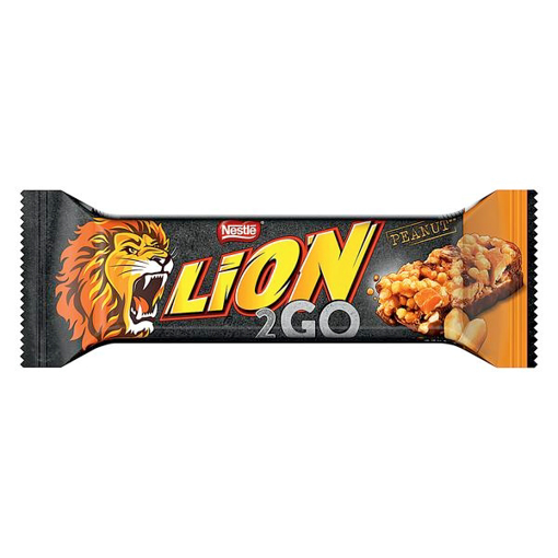 Billede af Lion 2go Bar Peanut 33 g.
