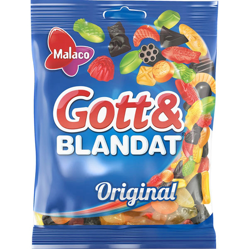 Billede af Malaco Godt & Blandet, Original 550 g.