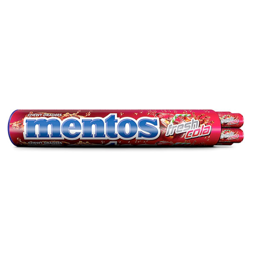 Billede af Mentos Jumborulle Cola 8er 296 g.