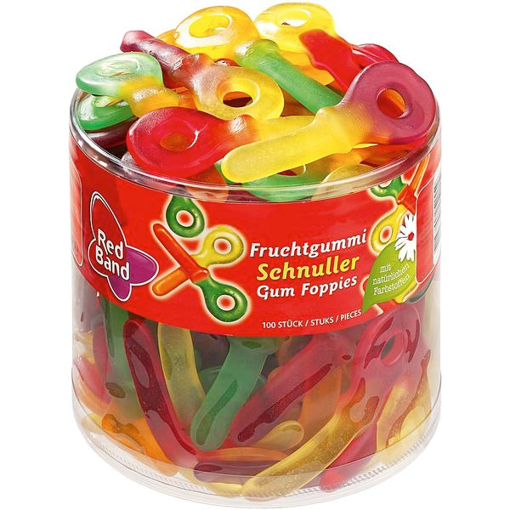 Billede af Red Band Frugt Vingummi-Schnuller 1200 g.