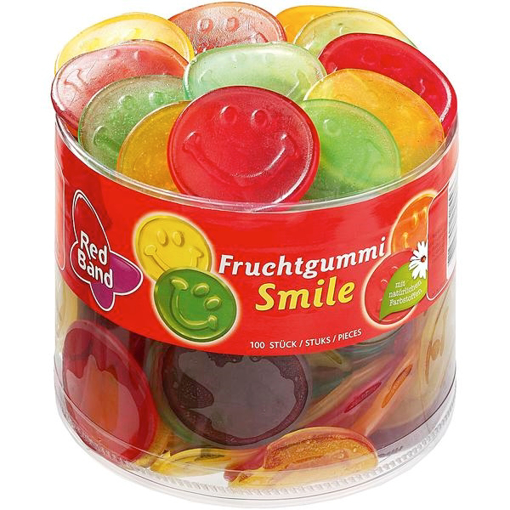 Billede af Red Band Frugt Vingummi-Smile 1200 g.