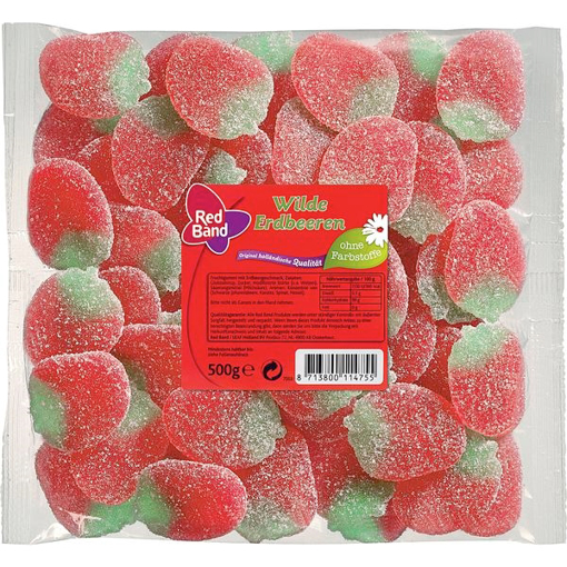 Billede af Red Band Wilde Erdbeere 500 g.