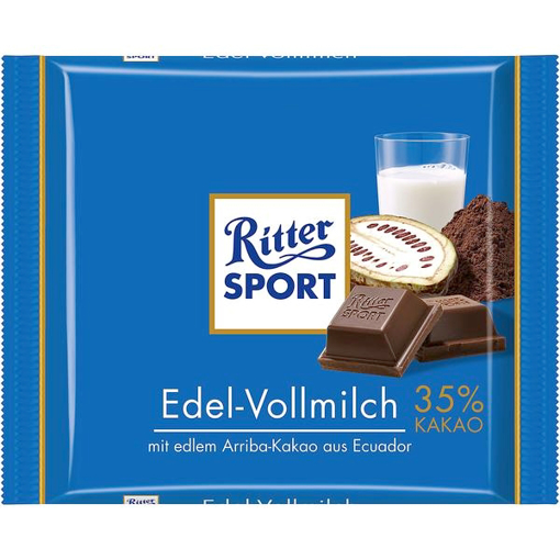 Billede af Ritter Sport Edel-Vollmilch 100 g.