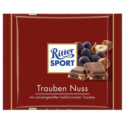 Billede af Ritter Sport Trauben-Nuss 100 g.
