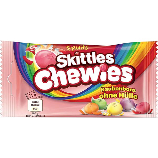 Billede af Skittles Chewies 38 g.