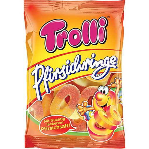 Billede af Trolli Pfirsichringe 200 g.