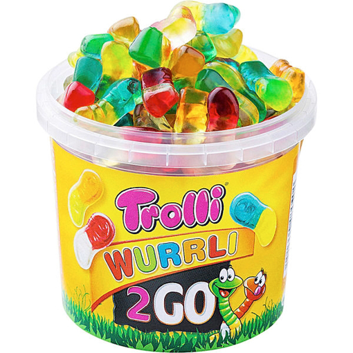 Billede af Trolli Wurrli 2go 150 g.