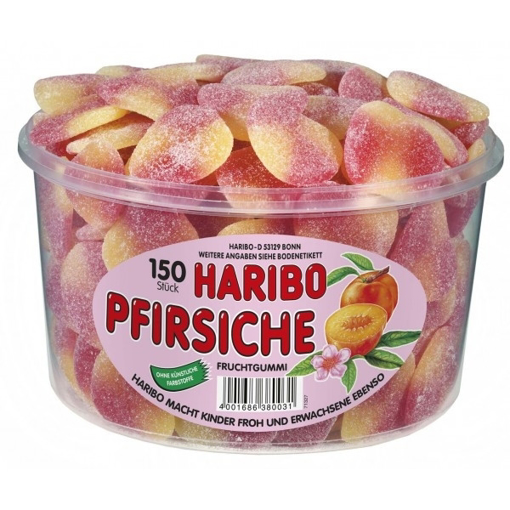 Billede af Haribo Ferskner/Persikor 1350 g.