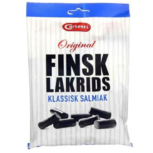 Billede af Carletti Finsk Lakrids salmiak 180 g.
