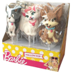 Billede af DOK Barbie Puppy Marshmallows Pops 35 g.