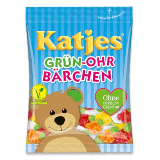 Billede af Katjes Grün-Ohr-Bärchen 500 g.