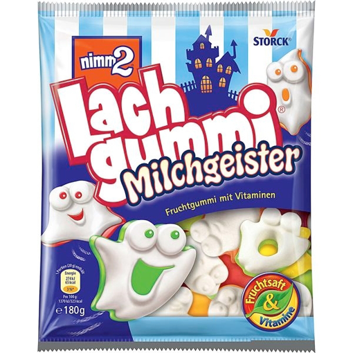 Billede af Nimm 2 Lachgummi Milchgeister 180 g.