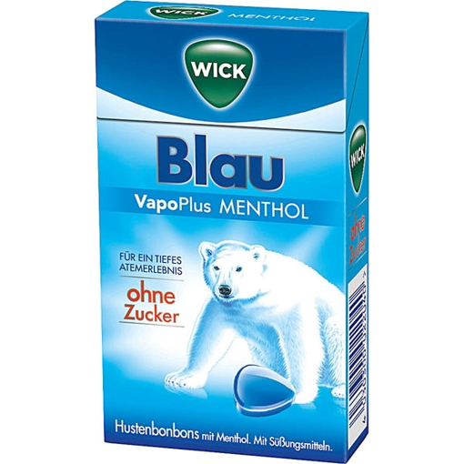 Billede af Wick Blau Vapo Plus Menthol 46 g.