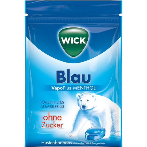 Billede af Wick Blau Vapo Plus Menthol 72 g.