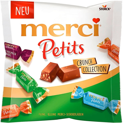 Billede af Merci Petits Crunch Collection 125 g.