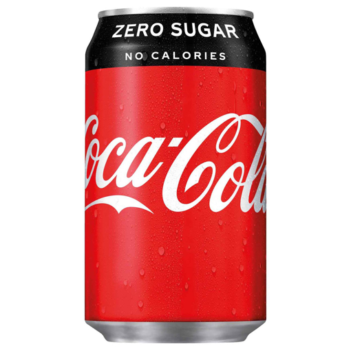 Billede af Coca Cola Zero 24 x 0,33 l