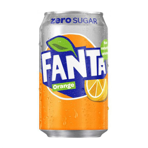Billede af Fanta Zero 24 x 0,33 l