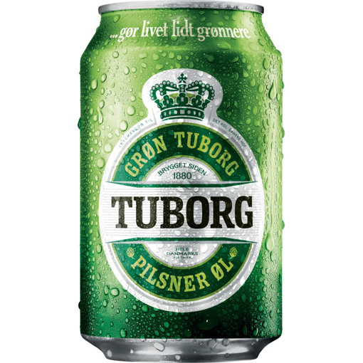 Billede af Tuborg Pils 24 x 0,33 l