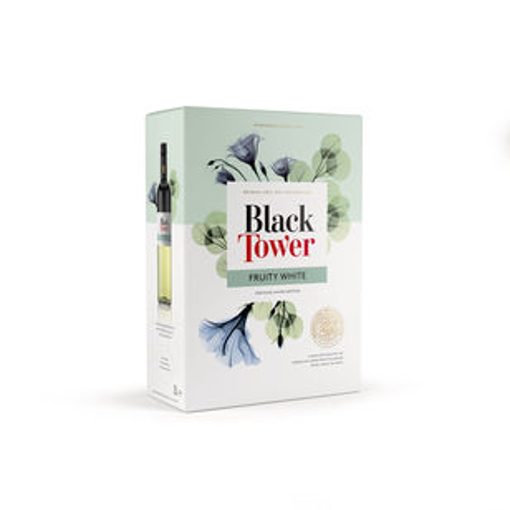 Billede af Black Tower Fruity Hvidvin 4 x 3 l