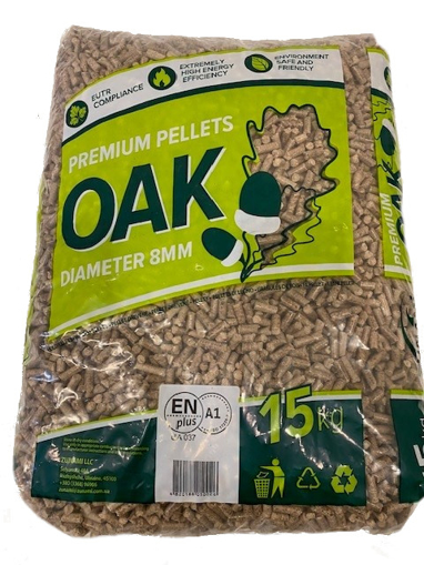 Billede af Eg Slow Burn 8 mm  66 x15 kg